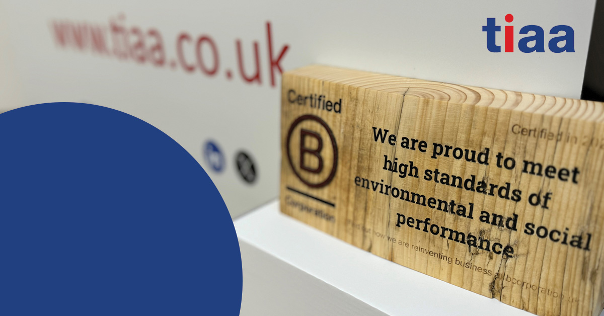 TIAA becomes Certified B Corporation