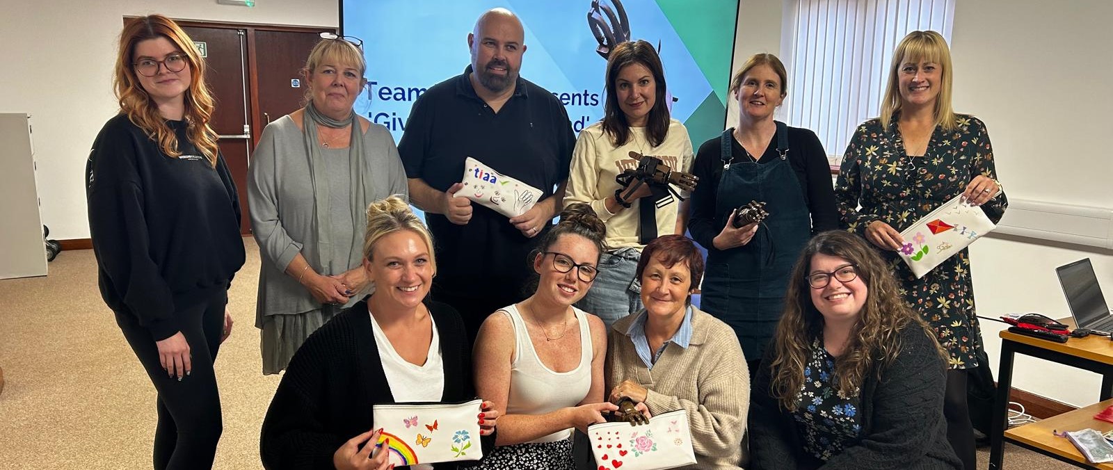 Give a Helping Hand Charity Team Building