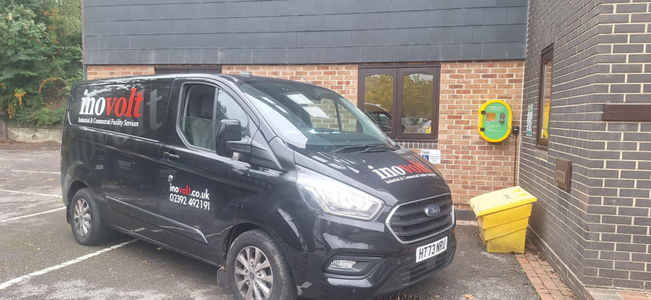 Tiaa and Inovolt Deliver Community Defibrillator for Fort Fareham